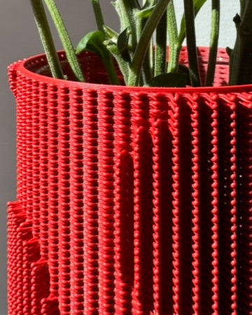 Caribe Vase − Cherry