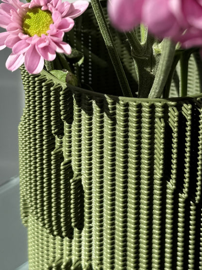 Caribe Vase − Olivine