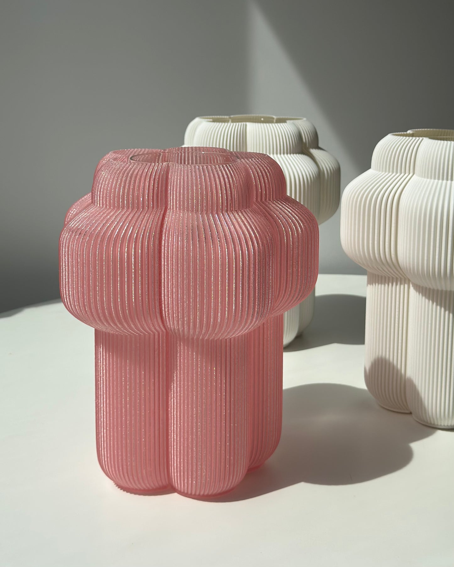 Jarrón Petulia M Pink Taffy
